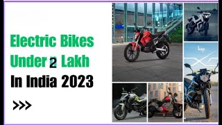 Top 5 electric bikes in India under 2Lakhs|| Auto EV World