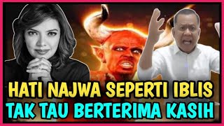 NAJWA SIHAB SUDAH SEPERTI IBLIS  YANG SUDAH TERTUTUP HATINYA