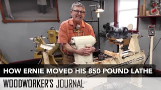 How to Move a 850 Pound Lathe