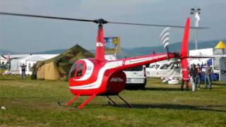 Helicopter startup, take off and landing - Robinson R-44 Raven II +bonus two AN-2 fly-by