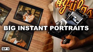 modded 4x5 camera instax portraits can't be beat! ... using the lomograflok back featuring Lemzi