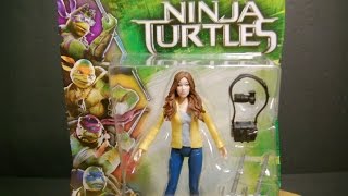 Teanage Mutant Ninja Turtles 2014 movie APRIL O'NEIL toy review.