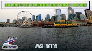 Seattle Waterfront Lake Union to Seattle Boat Cruise