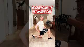 🆕 Ausfallschritt 🤺 in beide 🔛 Richtungen #lunge #übung #gluts #quads