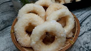 Resep kue kolong kolong ANTI KERAS || Kue kolong kolong kue getas jajanan pasar