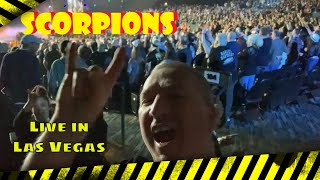 Scorpions Live In Las Vegas April 2022 with Skid Row - Planet Hollywood - Las Vegas Strip