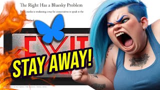 Bluesky Doesn't Want YOU There?! Conservatives NOT Welcome!