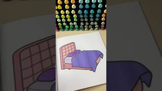 My coloring vault | All Purple Comfy bed 💜