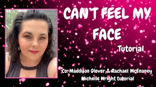 Can’t feel my face line dance tutorial High intermediate choreography by Glover & McEnaney