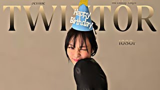 jennie birthday twixtor clips 🐻🧁