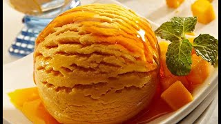 Mango Ice Cream Recipe(Only 3 Ingredients) | No eggs No Ice Cream Machines | IceCream Banaune Tarika