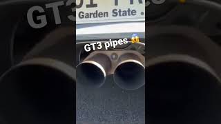 PORSCHE GT3 exhaust