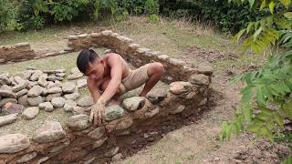 Primitive Technology: Stone House Part 04