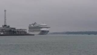 Ventura arriving in Southampton 8.7.16 Pt 1