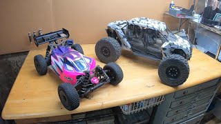 ARRMA TLR TYPHON VS ARRMA FIRETEAM , 6S  PART 2