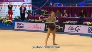 Melitina Staniouta Hoop Final - EC Minsk 2015