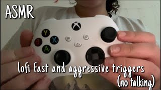 ASMR lofi fast and aggressive triggers (no talking) ✨