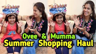 Ovee & Mumma Summer Shopping Haul 🥰 #meeshohaul | @CrazyFoodyRanjita