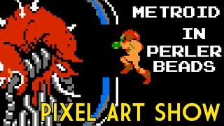 Perler Beads Tutorial: Metroid - Pixel Art Show