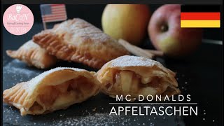 Amerikanische McDonalds ähnliche Apfeltaschen