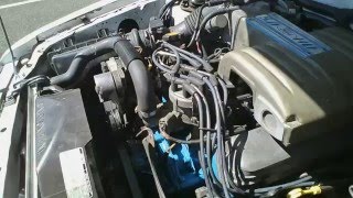 1989 Ford mustang start and overveiw