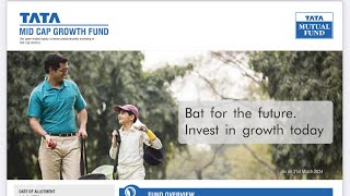 Tata Mid Cap Gwoth Fund 👌 #Tatamidcap #mutualfunds #tatamutualfund