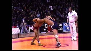 1990 Yaşar Doğu turnuvası 74 kg Selahattin Yiğit - Çinli rakip  #güreş #wrestling