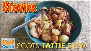 Stovies | Scottish Tattie Stew with Corned Beef