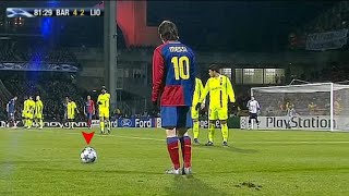 ЦЕЛИ LIONEL MESSI ДЛЯ БАРСЕЛОНЫ, КОТОРЫЕ ШОКОВИЛИ МИР