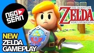 NEW Legend of Zelda Link's Awakening Remake Gameplay!