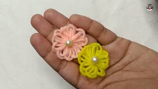 diy woolen flower decoration ideas