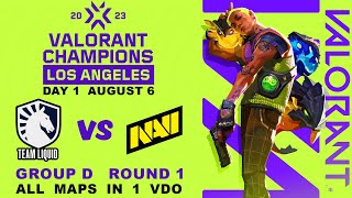 TL vs NAVI - VALORANT Champions 2023 -  Los Angeles - Groups Day 1