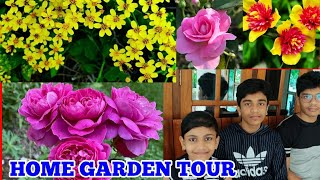 Small Space garden Tour🔥 || 100+ plants||Hanging plants||DIY ideas||Indoor plants|| salu Koshy