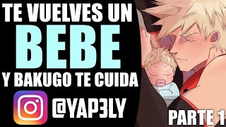 Te vuelves un BEBÉ y Bakugo TE CUIDA 💙 | ASMR Bakugo | Bakugo ASMR Roleplay