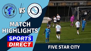 Five Star City - Armthorpe Welfare FC v Doncaster City FC Friendly - Non League Football Highlights