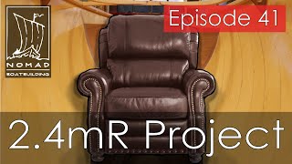 International 2.4mR Sailboat Project - Episode 41 - Designing the seating