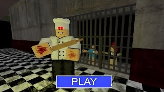 PIZZERIA TEAM ESCAPES FROM OBBY TEAMWORK | ROBLOX GAMES