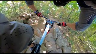 mountain creek bike park tempest full run to indy on the canyon sender