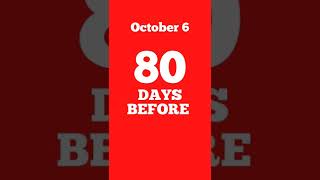 80 Days before Christmas 2022 - October 6