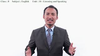 48 Class 8 English Unit 10 Listening and Speaking