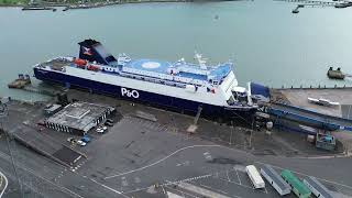 PORT OR LARNE P&O EUROPEAN CAUSEWAY Northern Ireland