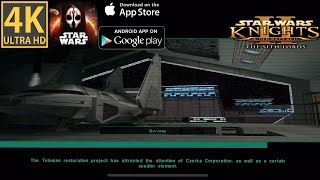 Shuttle - Docking Bay - Star Wars: KOTOR II - 4K iOS Android iPhone Pro Max - Dark Side (Part 9)