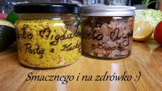 Masło migdałowe w dwóch smakach 💖