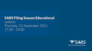 SARS Filing Season Educational Webinar