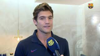 Marcos Alonso First Barcelona Interview