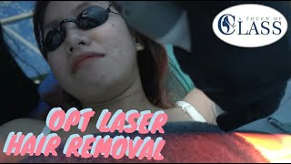 FIRST TIME! OPT LASER HAIR REMOVAL | A TOUCH OF CLASS SALON AND SPA