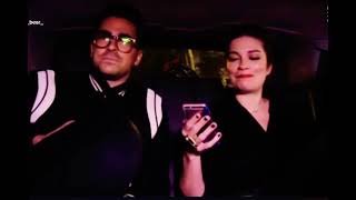 Dan Levy Annie Murphy TikTok Knockknock in a towncar