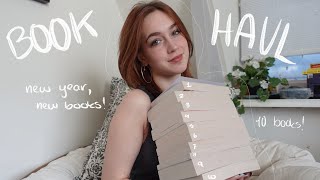 first (uk) book haul of 2023! | new year, new books!