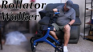 Rollator Walker with Seat