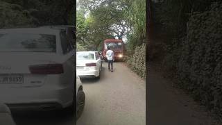 MSRTC Bus| Traffic Jam| Bus clip #konkan #lalpari #tata #shorts #shortsfeed #shortsvideo #bus #buses